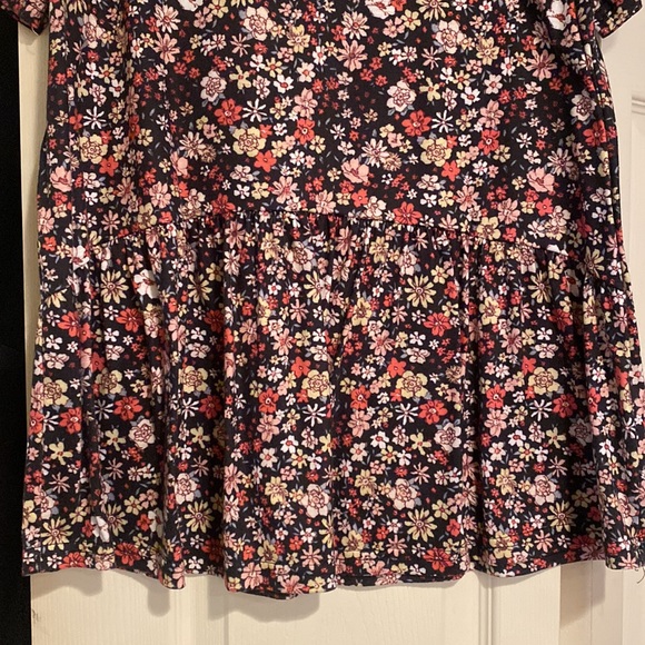 BabyDoll Flower Print Top - Picture 3 of 3